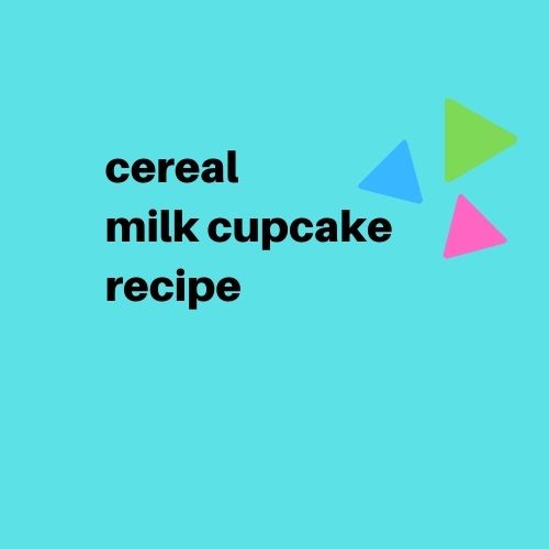 Cereal Milk Cupcakes - Digital Download - Cat Food Cakes