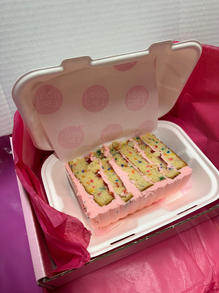 Betty Birthday Cake Slice