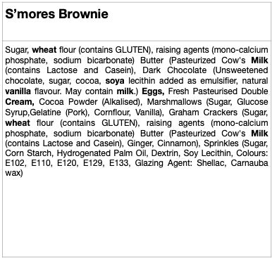 S'mores Brownie