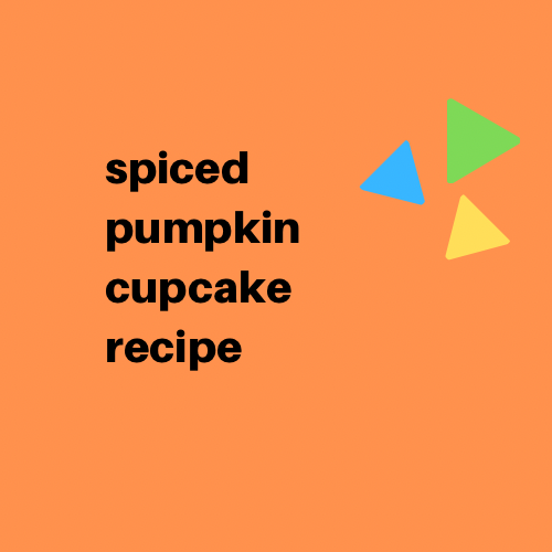 Spiced Pumpkin Cupcake Recipe - Digital Download - Cat Food Cakes