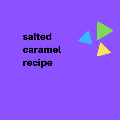 Salted Caramel Recipe - Digital Download - Cat Food Cakes