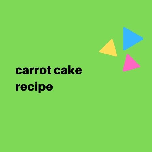 Carrot Cake Recipe - Digital Download - Cat Food Cakes